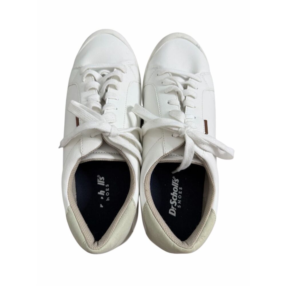 Dr Scholl’s Shoes Men’s Size 11 White Sneakers Lace Up Casual Shoes - Picture 5 of 8
